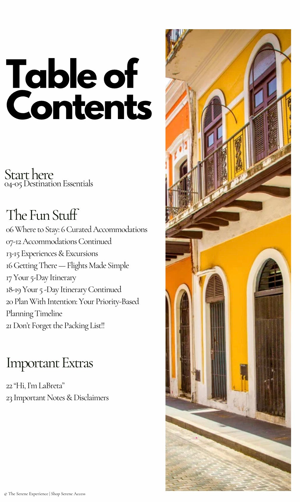 San Juan, Puerto Rico Travel Guide, Itinerary + 6 Accommodation Recommendations/ Digital Download