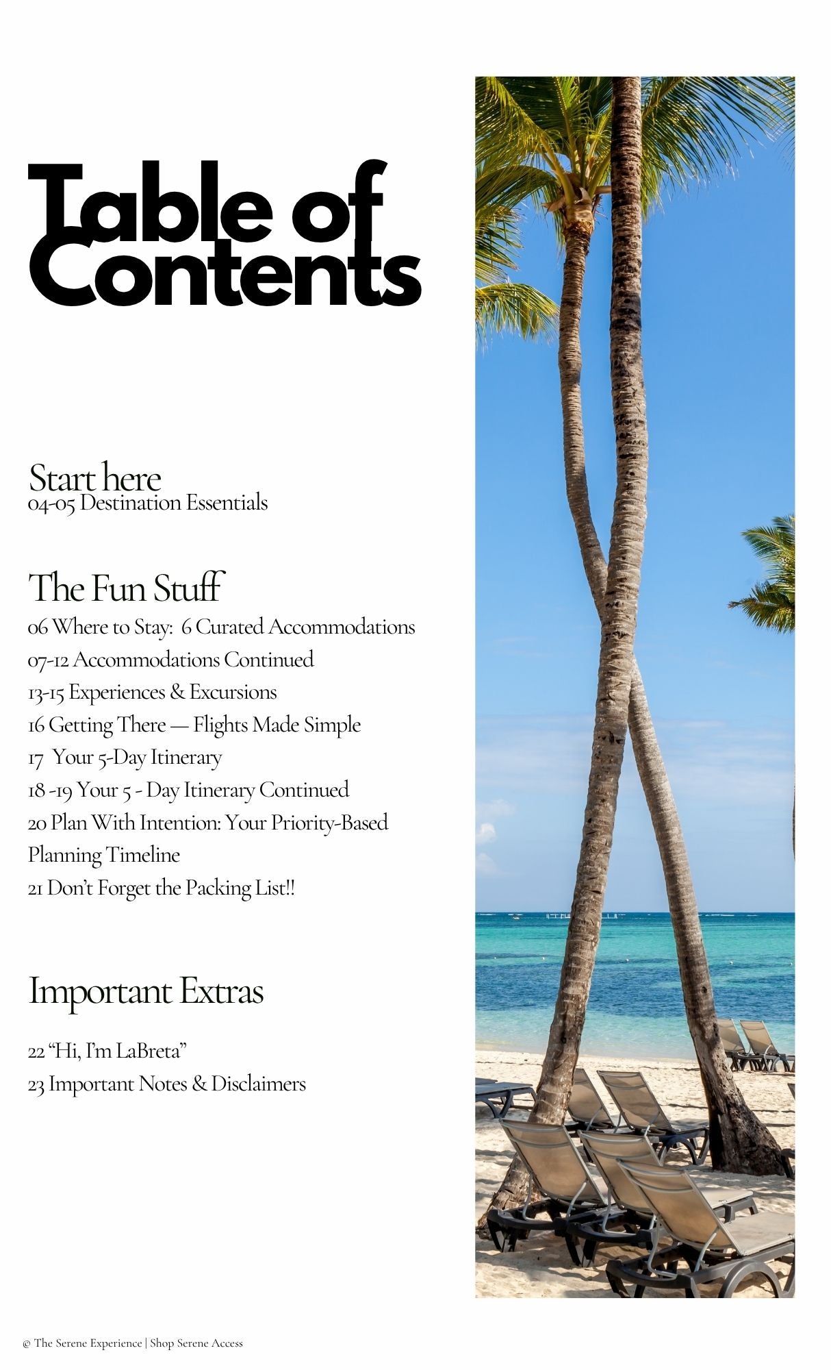 *NEW* Antigua Travel Guide, Itinerary + 6 Accommodation Recommendations/Digital Download